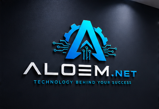 ALOEM Modern Engineering Studio Logo
